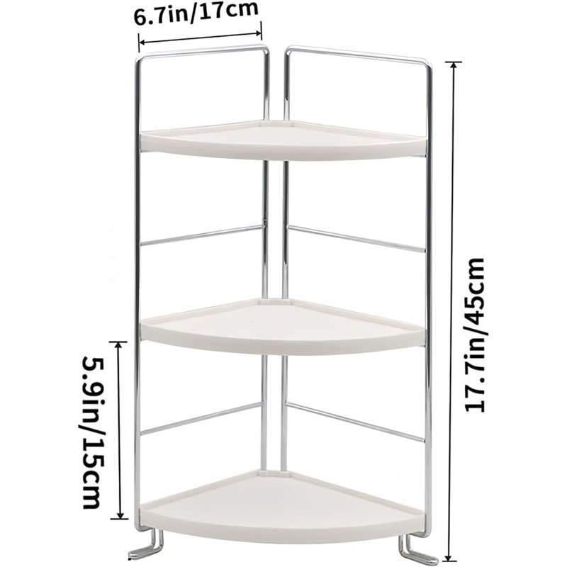 Étagère de rangement de cuisine à 3 niveaux