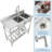 Freestanding Sink With Workbench