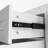 Modern 61"W Kitchen Island With Adjustable Shelves-1223349869