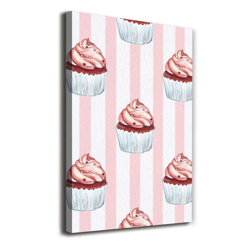 Cupcakes - Wrapped Canvas Print