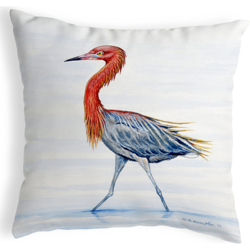  Coussin lombaire intérieur / extérieur Reddish Egret