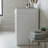 Aurelia 13-Drawer Double Pedestal Vanity with Glass Top and Knobs