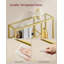 Agasthya 103cm H x 100cm W Metal Standard Bookcase