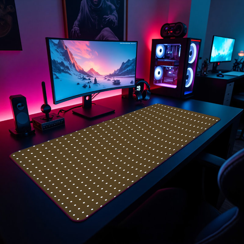 Polyester Desk Pad, 23.6x13.8