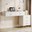 Kevonne Retractable Rectangle Computer Desk with 5 Drawers