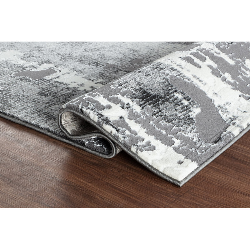 Studebaker Washable Abstract Indoor Rug, Rectangle 8'1" x 10'5"