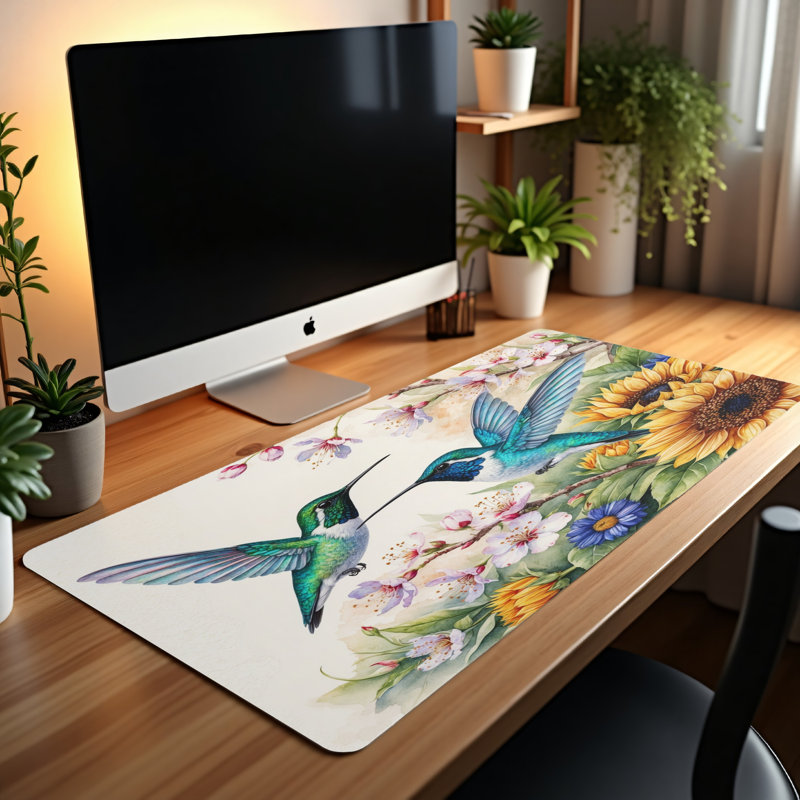 Polyester Desk Pad, 23.6x13.8
