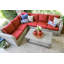 Ensemble de conversation en osier pour 5 personnes Newhaven-1298180047