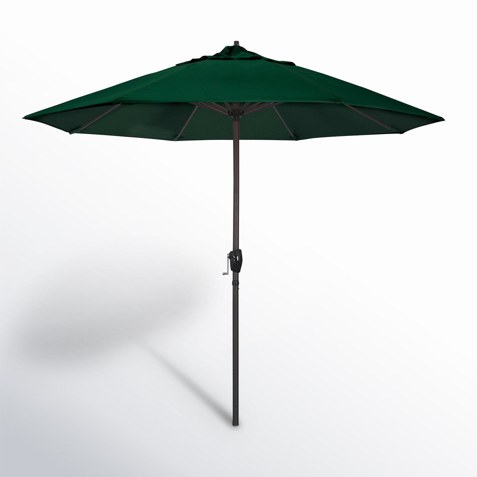 9' Market Sunbrella Umbrella, Canvas Forest Green Sunbrella® Canvas