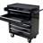 Heavy Duty Garage Tool Box With 6 Lockable Drawers And Wheels - Black Drawer Locking Function