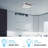 Decaro Aluminum LED Flush Mount