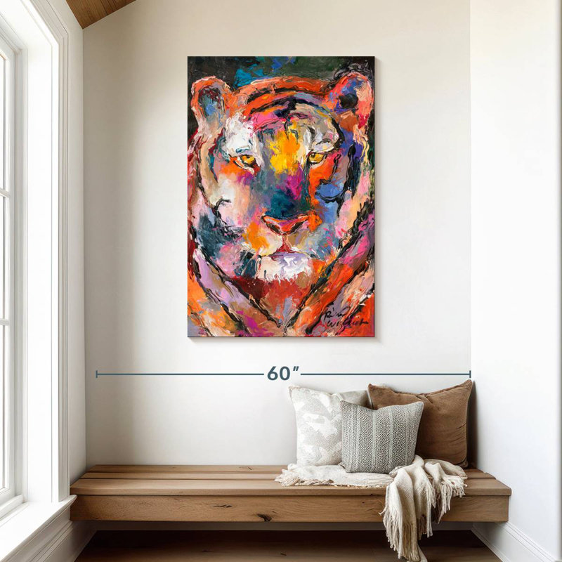 Brampt Tiger I, 45" H x 30" W
