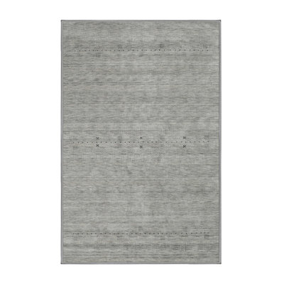 Tapis contemporain gris