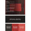 Tapis de zone rouge/noir contemporaine-629130950