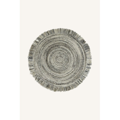 Round Neylandville Handwoven Area Rug