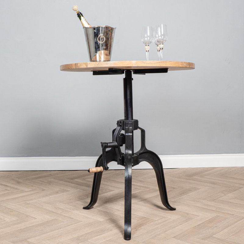 Achary Round Solid Wood Dining Table