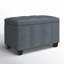 Banc de rangement rembourré en tissu Bacca-691018655