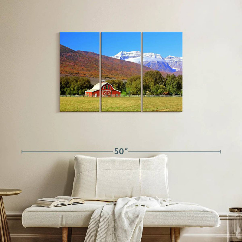 Barn In Utah, 24" H x 38" W