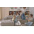 No Assembly Required Compression Packed Corduroy Fabric Sofa-995107882-991006489