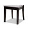 Ensemble de salle à manger en bois massif brun foncé / brun 7 pièces H 38,2 po x l 18,5 po x P 21,7 po Etibar-142176368-142176369