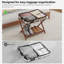 44cm W Bamboo / Rattan Luggage Rack-528084737