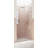 Stellar 43.25 in. W x 78 in. H Fully Frameless 3 Panel Inline Glass Hinged Shower Enclosure-90623851