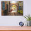  «The Village Archway» par Alonzo Saunders, art mural en métal, 16 po x 12 po-1322690877