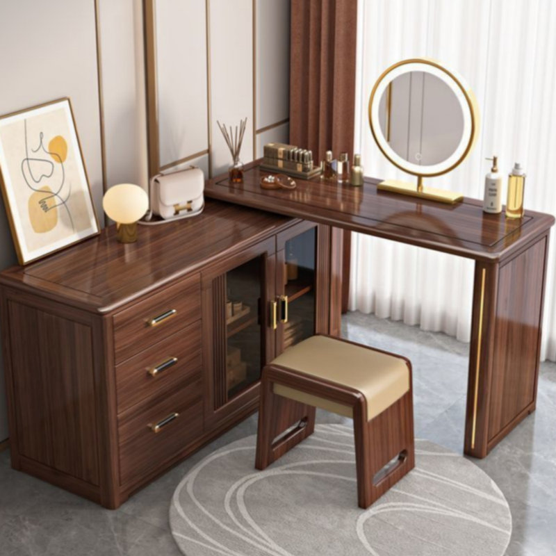Commode de chambre à coucher lumineuse de luxe
