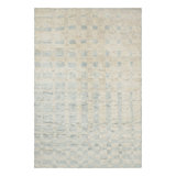 Modern Classic Handmade Silk and Wool Area Rug