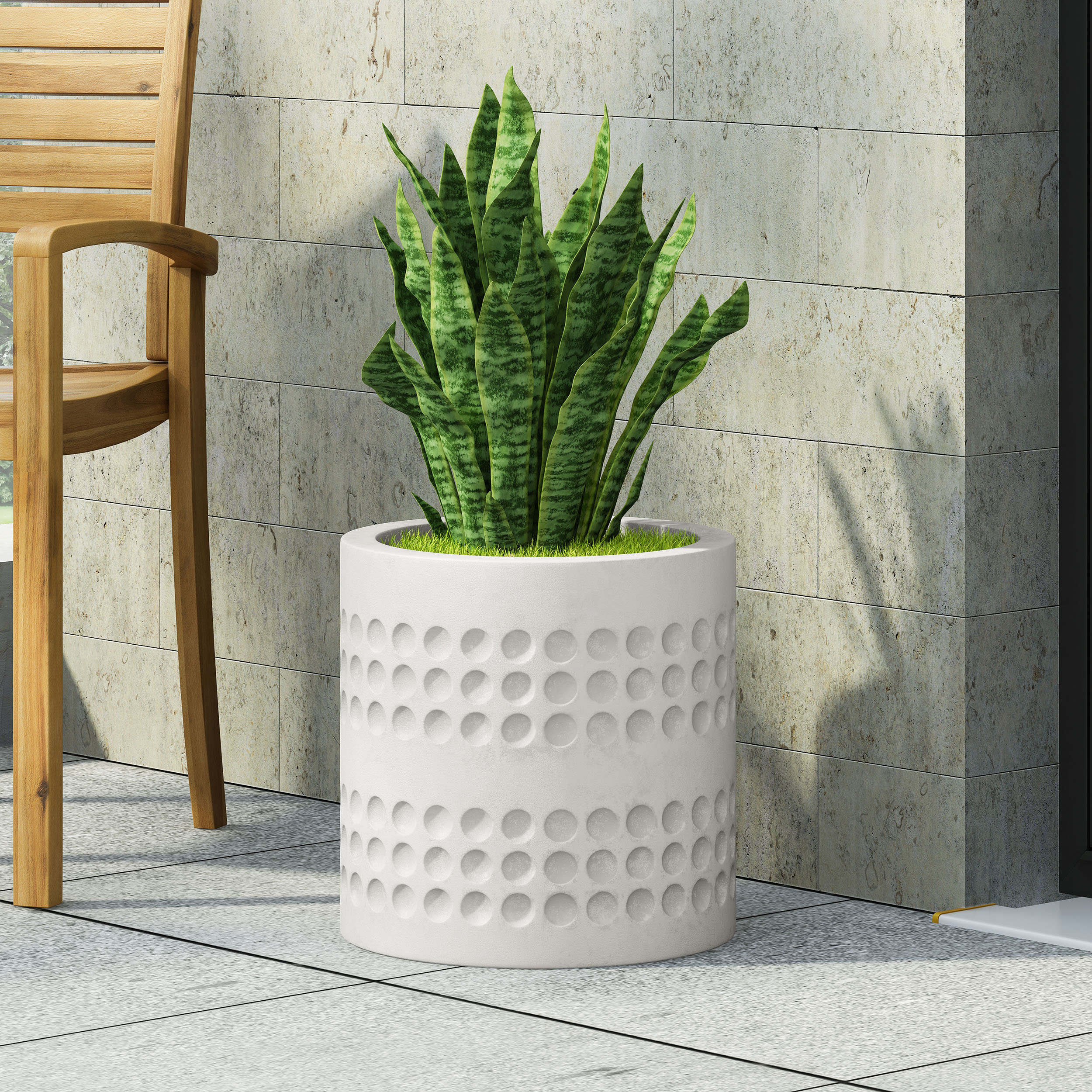Handmade Clay Avery Vase  Sustainable Home Decor at