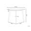 Verdone Round Solid Wood Base Dining Table