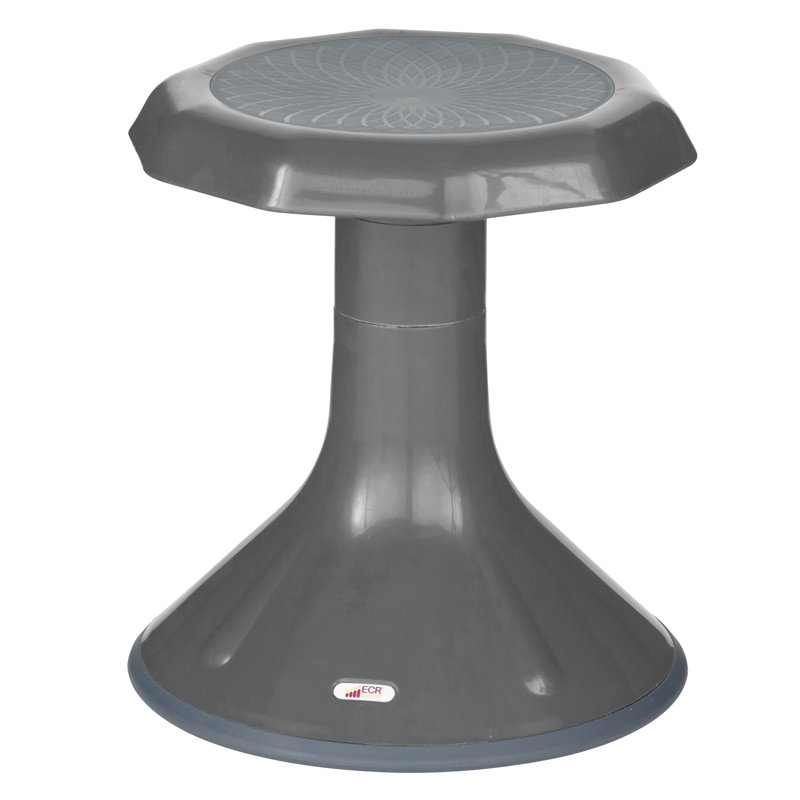 Tabouret ECR4Kids ACE, Gris, 15"