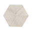 Carrelage hexagonal en pierre naturelle texturée 3D Hexagon pour mur, 1 boîte de 12 pièces