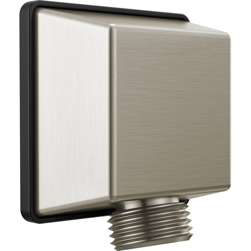 COUDE MURALE CARRÉE POUR DOUCHE À MAIN, Acier inoxydable Lumicoat