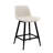 Cannell Upholstered Counter Stool with Metal Frame-776172574