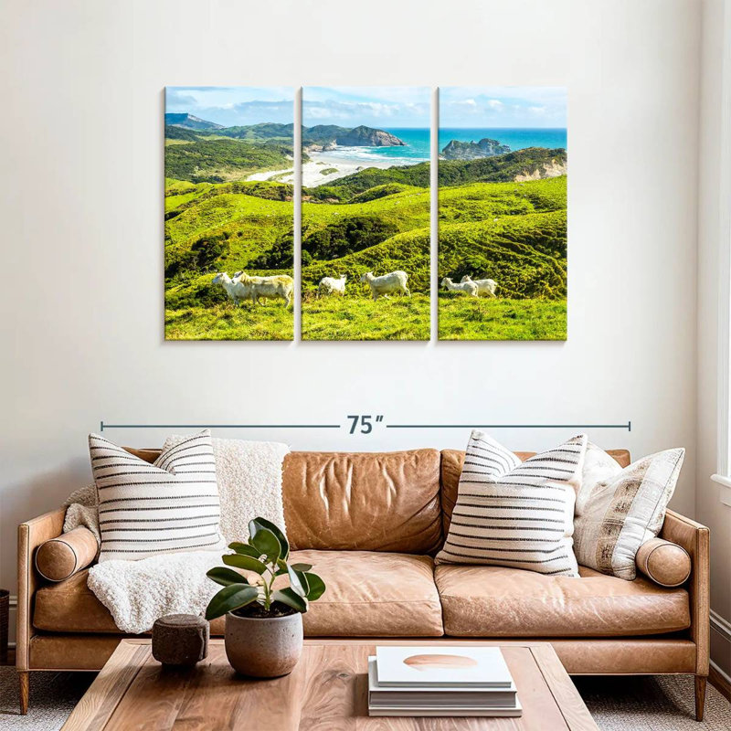 Alvord Southern Island Sheep, 36" H x 57" W