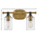 April 2 Light Transparent Dimmable Vanity Light