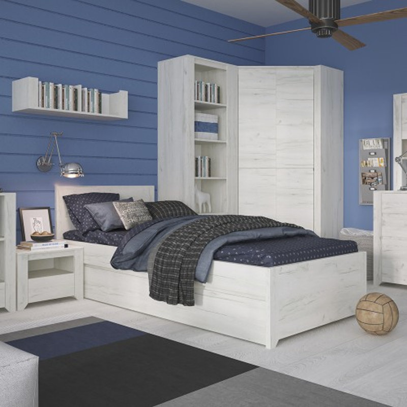 Abbotstown 2 Door Solid Wood Wardrobe