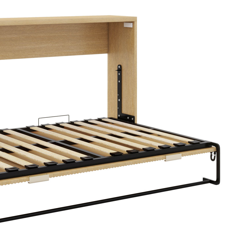 Lit escamotable horizontal simple TG, lit escamotable avec lumières DEL, peut être plié dans une armoire