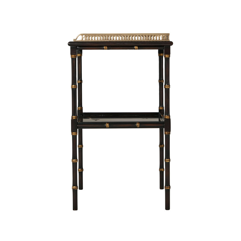 Indochine Solid Wood End Table