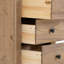 Tetteh 3 Drawer Bedside Table
