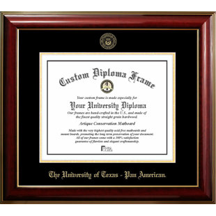 Antimony Brown Wood Beveled Picture Frame with Mat