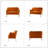 Cleo 43'' Velvet Loveseat-241142445