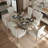 Naleya Metal Base Dining Table-495000942