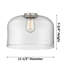 Donaldson 1-Light 12" Flush Mount-999508180-1007746682-1018102790