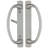 Charlotte Privacy Sliding Door Handles (Mortise Lock Not Included)-20661996