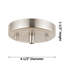 Mini-luminaire suspendu 1 lumière Natural Ballston Dome-2129555822-2129555819