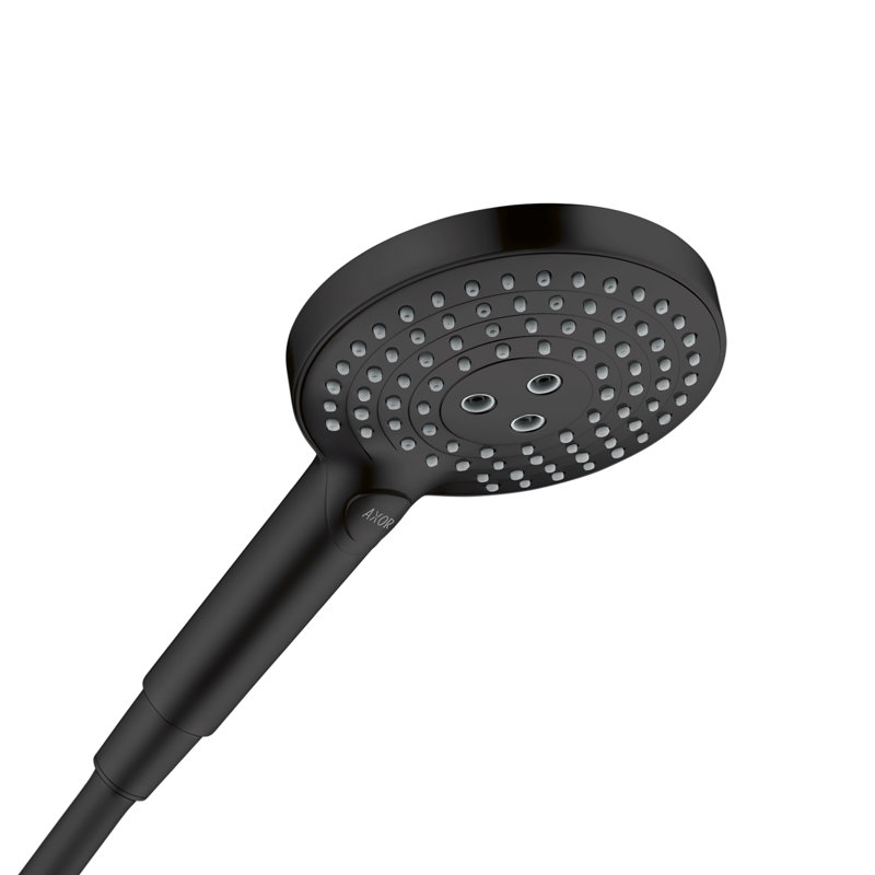 AXOR ShowerSolutions Handheld Shower Head 2.5 GPM, Matte Black, 1.75 GPM
