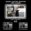 Miroir de salle de bain sans cadre Akilan-1248872401
