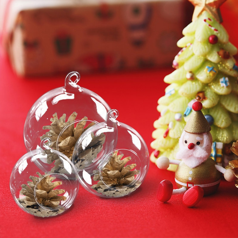 12cm Solid Colour Glass Bauble